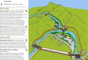 カランガハケ峡谷ウインドウズ・ウォークマップ