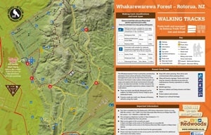 レッドウッド・フォレスト・ウォークのPDFマップ
